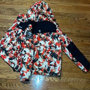 Timberland Camouflage Puffer Coat NWT Men’s Size Small